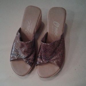 Faux cork made in Italy platform